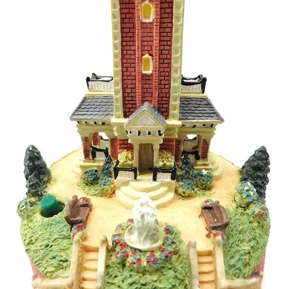 Liberty Falls Bell Tower Music Box Musical Figurine AH333 Works! SEE VIDEO - Picture 4 of 10